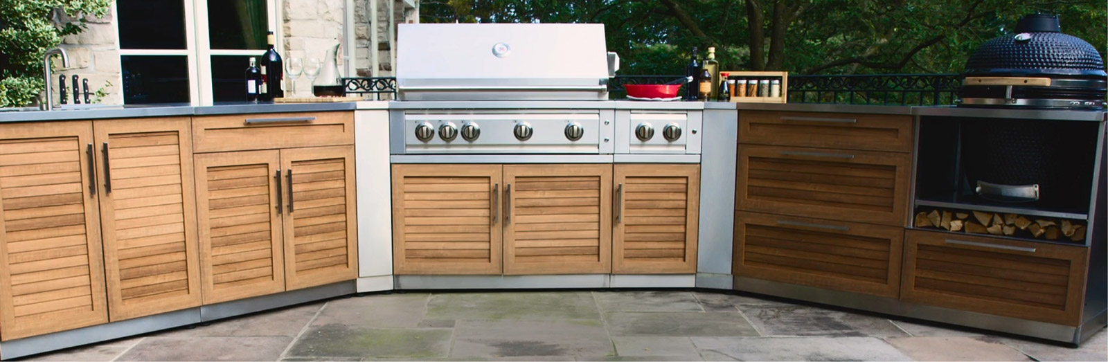Custom outdoor kitchen Tampa FL by Soleic