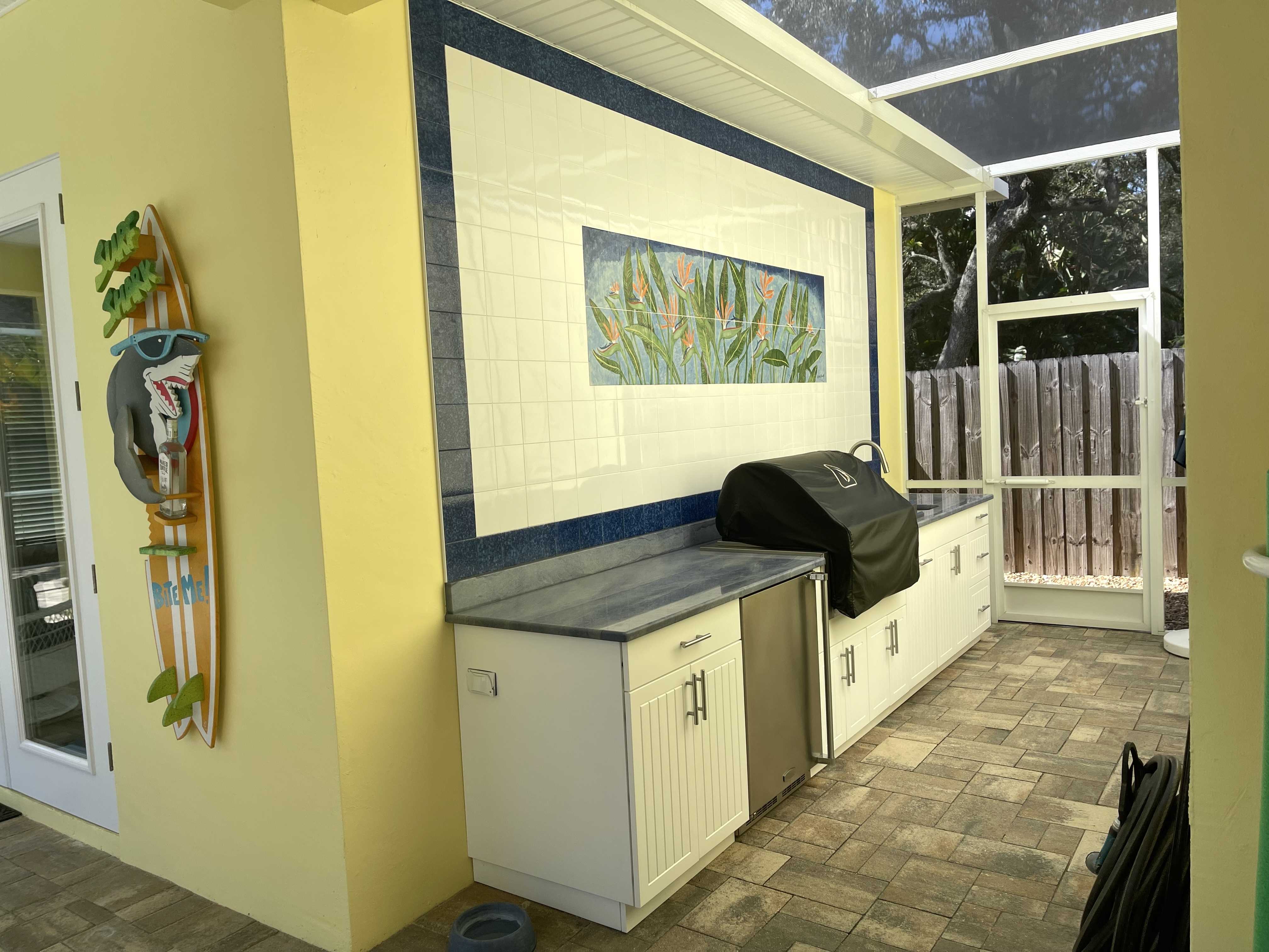 Outdoor kitchen design and installation Tampa FL